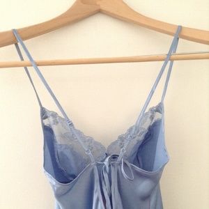 Baby Blue Victoria Secret Night Slip- XS